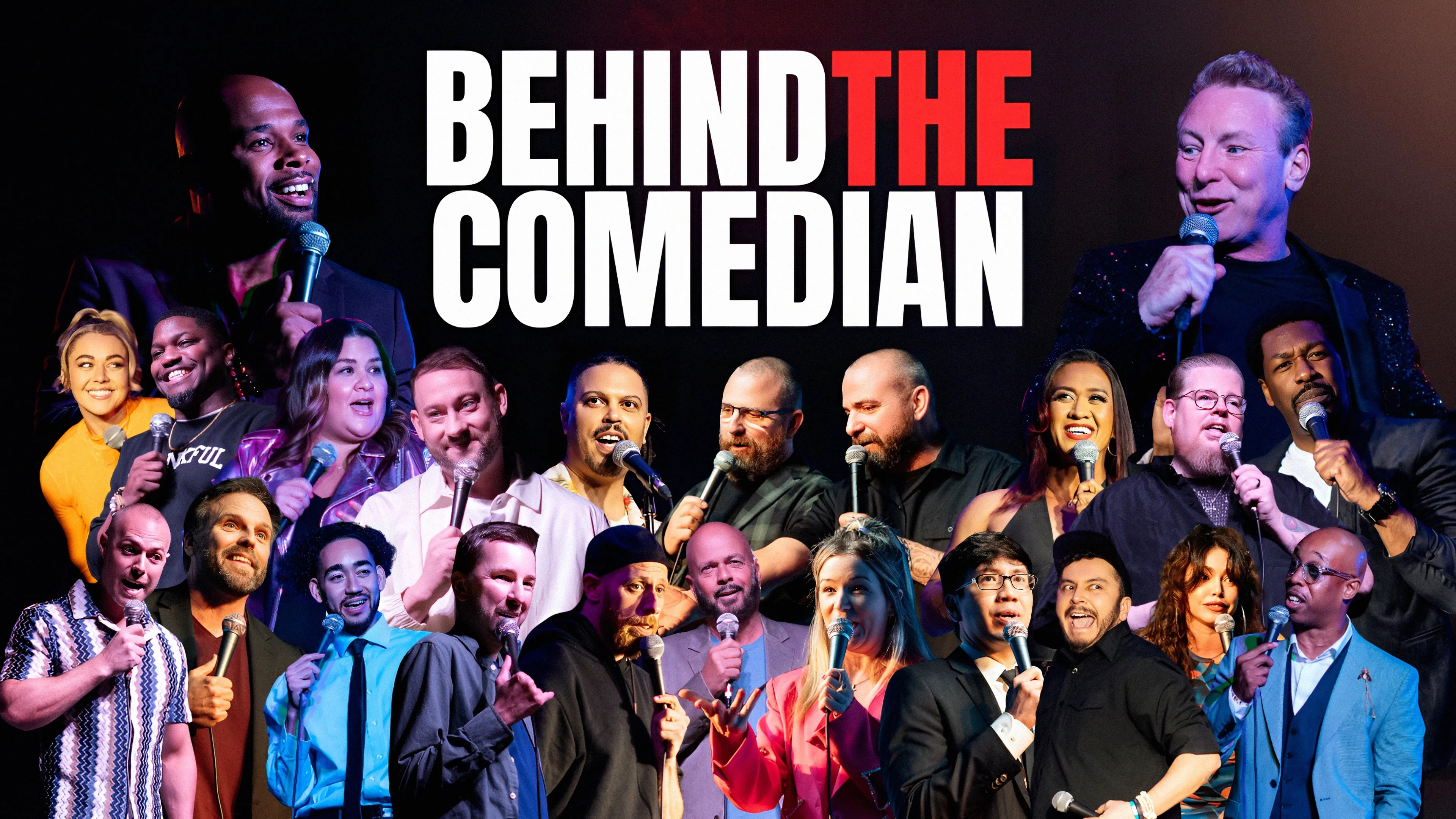 Behind The Comedian poster